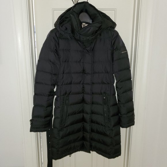 【BURBERRY】DETACHABLE HOOD DOWN-FILLED COAT Burberry Detachable Hood Nylon Down-filled Coat | eBay